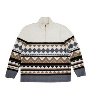 NEW Mutual Weave Long Sleeve 1/4 Zip Fleece Pullover Men's Size XL NWT